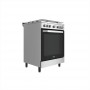 Cucina elettrica Hotpoint Ariston Classe A Stainless steel 4 zone cottura HS68G8PHX/E